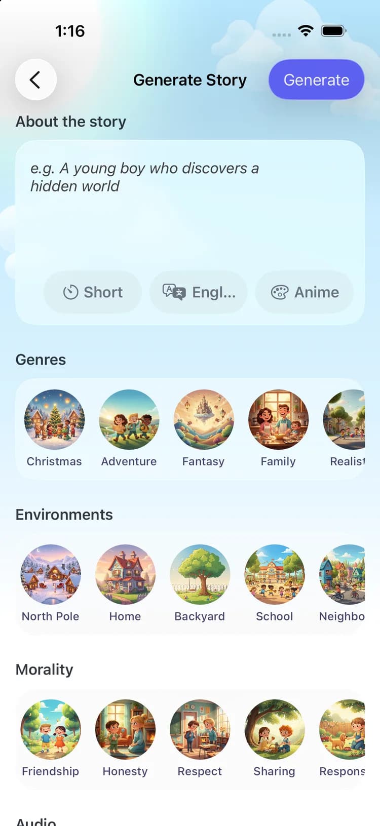 endlessly — Create a story
