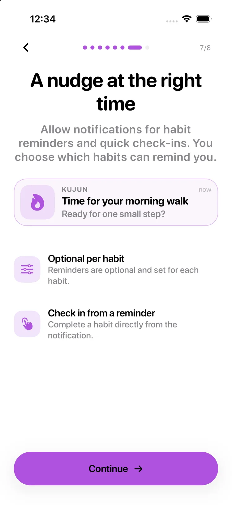 kujun — Notifications