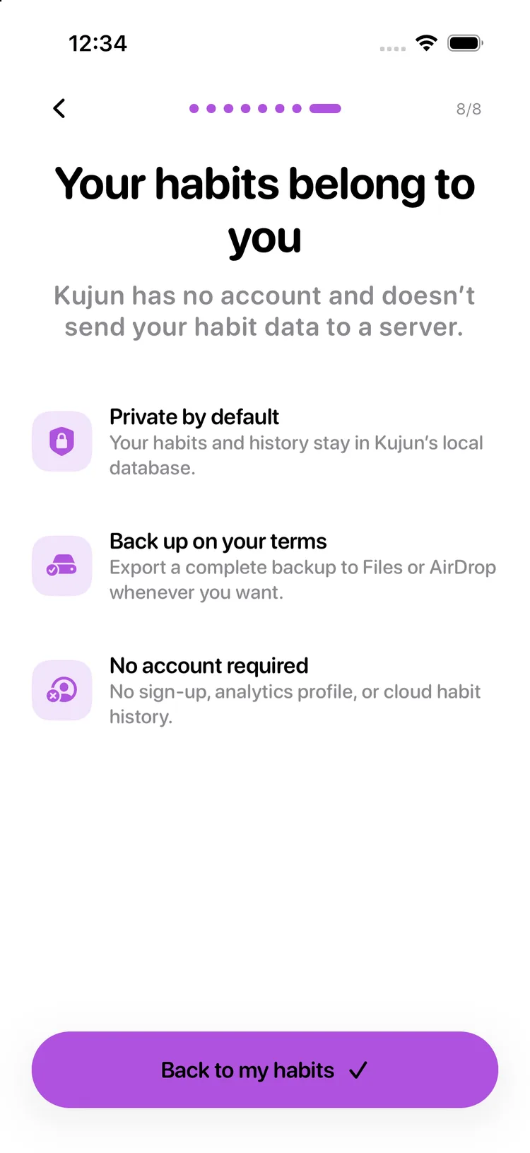 kujun — Privacy