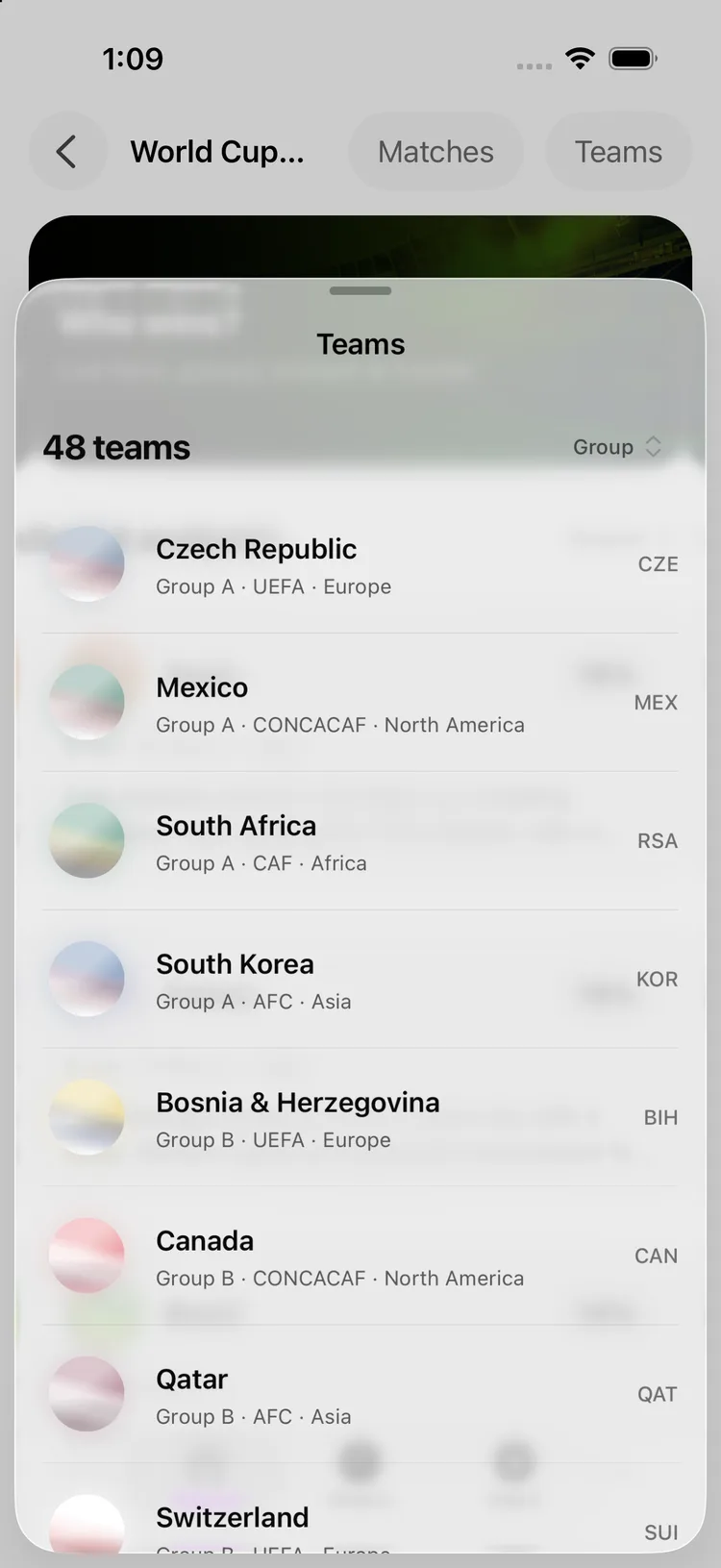 oddswell — Teams