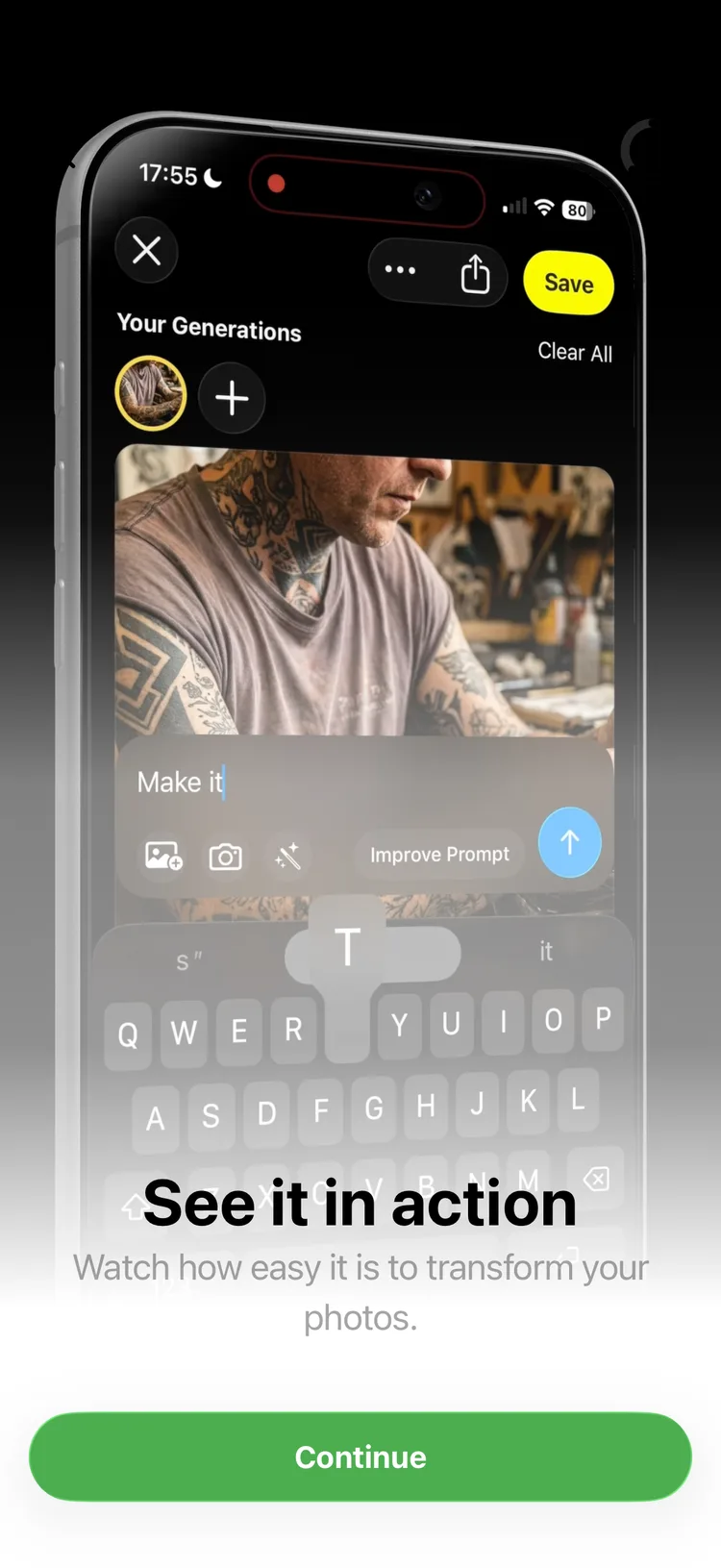 platano — See the app in action
