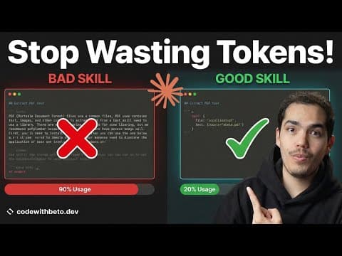 How to Create Good Agent Skills | Claude Code Guide thumbnail
