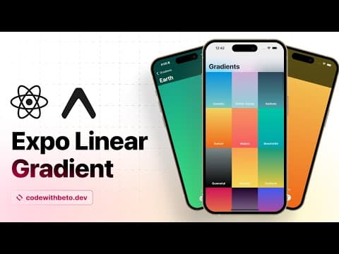 How to Create Beautiful Linear Gradients in Your Expo App thumbnail