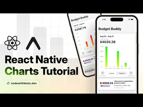 Master React Native Charts | Tutorial for Dynamic Data Visualization thumbnail