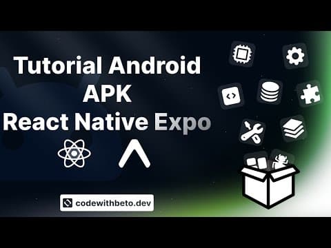 Building an Android APK with React Native Expo | Tutorial EAS Build thumbnail