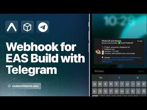Get Notified on Telegram When Your EAS Build Completes! 💬 thumbnail