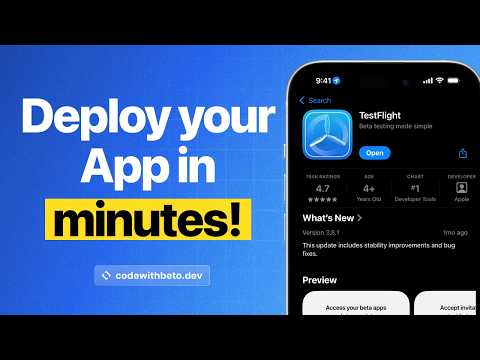 How to Deploy Your React Native Expo App to the App Store thumbnail